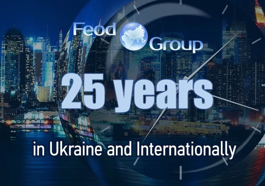 Feod Group are pleased to announce 25 years of successful business operations in Ukraine and internationally